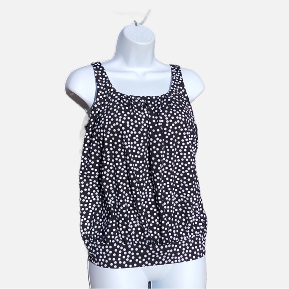 Lands End Women’s Tankini Bathing Suit Swimsuit Size Petite Medium (8P) - Picture 3 of 11